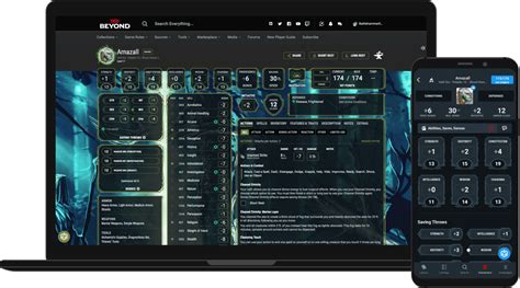 d and d beyond website.